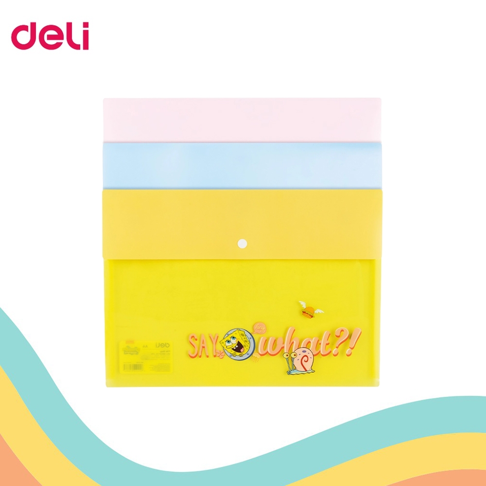 

MAP KANCING DELI A4 EF-765 SPONGEBOB (1 PCS)
