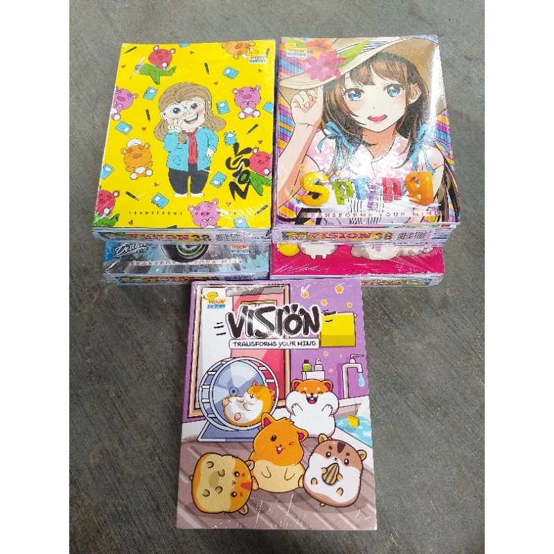 

BUKU TULIS VISION ISI 38lembar MOTIF RANDOM CEWEK COWOK