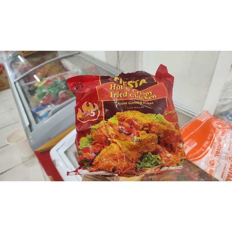 

FIESTA HOT AND CRISPY FRIED CHICKEN LEVEL 5
