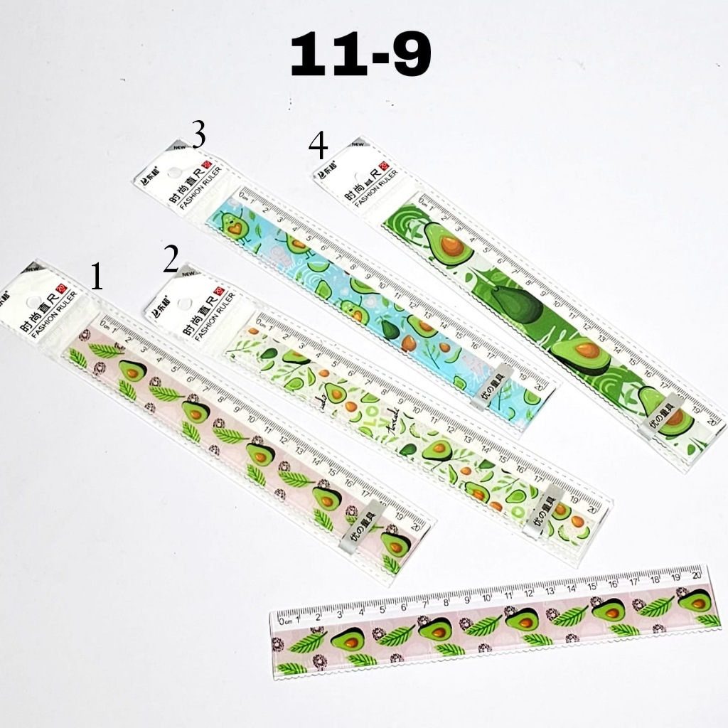 

GG Penggaris Fancy 20cm Printing(minimal 12)/Garisan/Ruler