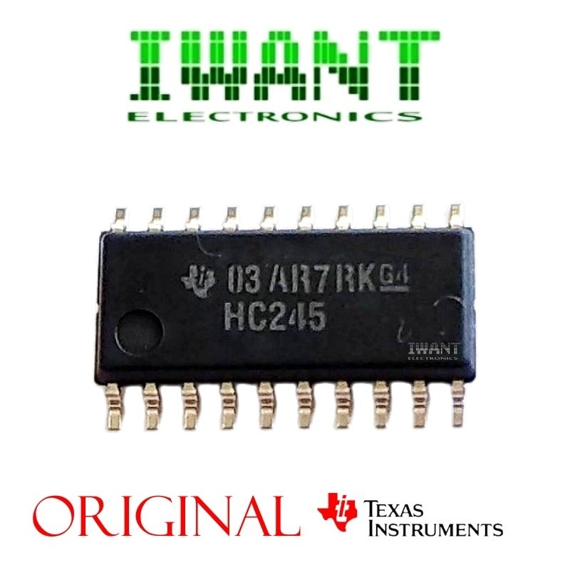 74HC245 SMD SLIM TI ORIGINAL IC 74HC245 SOP-20 PIN ORIGINAL 74245 HC245 SMD SLIM