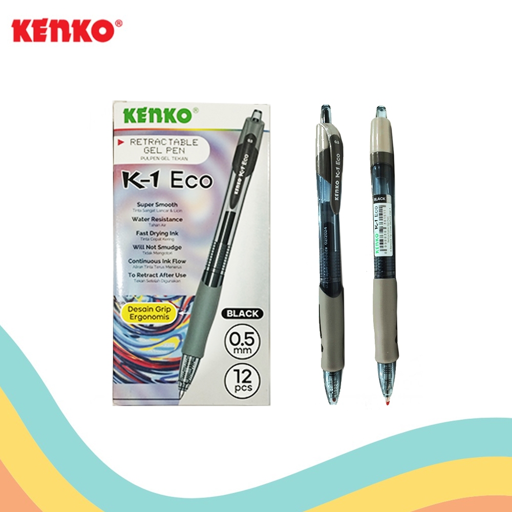 

GEL PEN KENKO K-1 ECO (12 PCS)