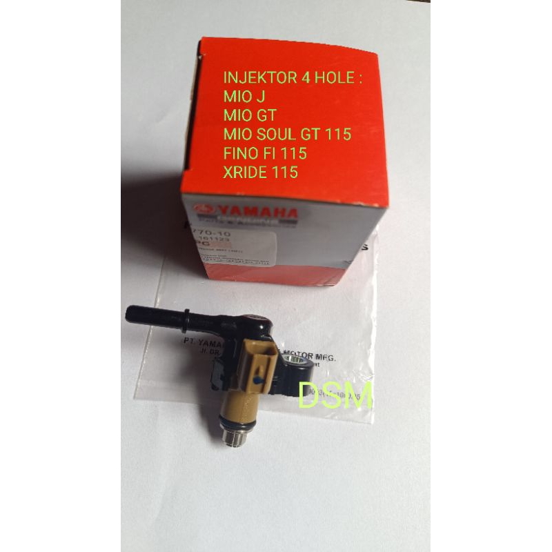 INJEKTOR INJECTOR 6 HOLE ORIGINAL MIO J MIO GT MIO SOUL GT 115 XRIDE 115 FINO FI 115