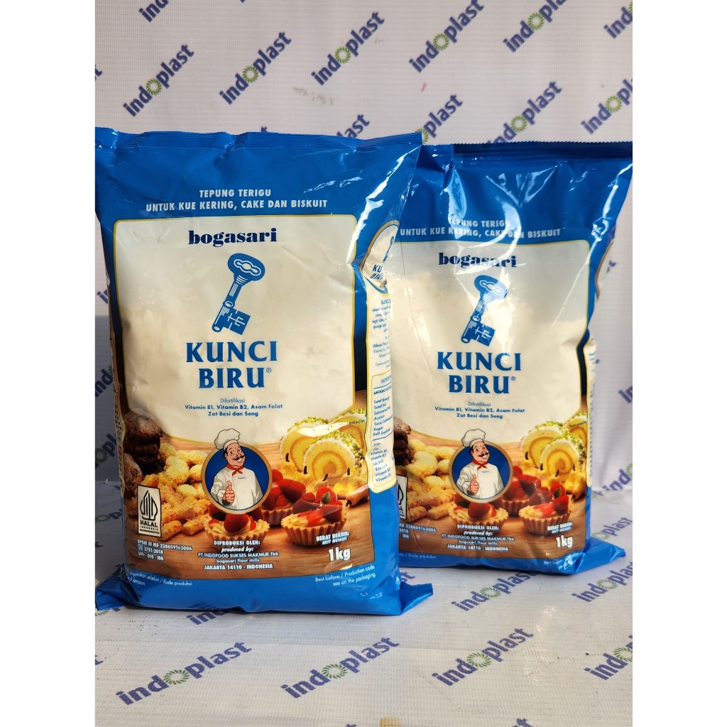 

Bogasari Kunci Biru Premium 1 Kg