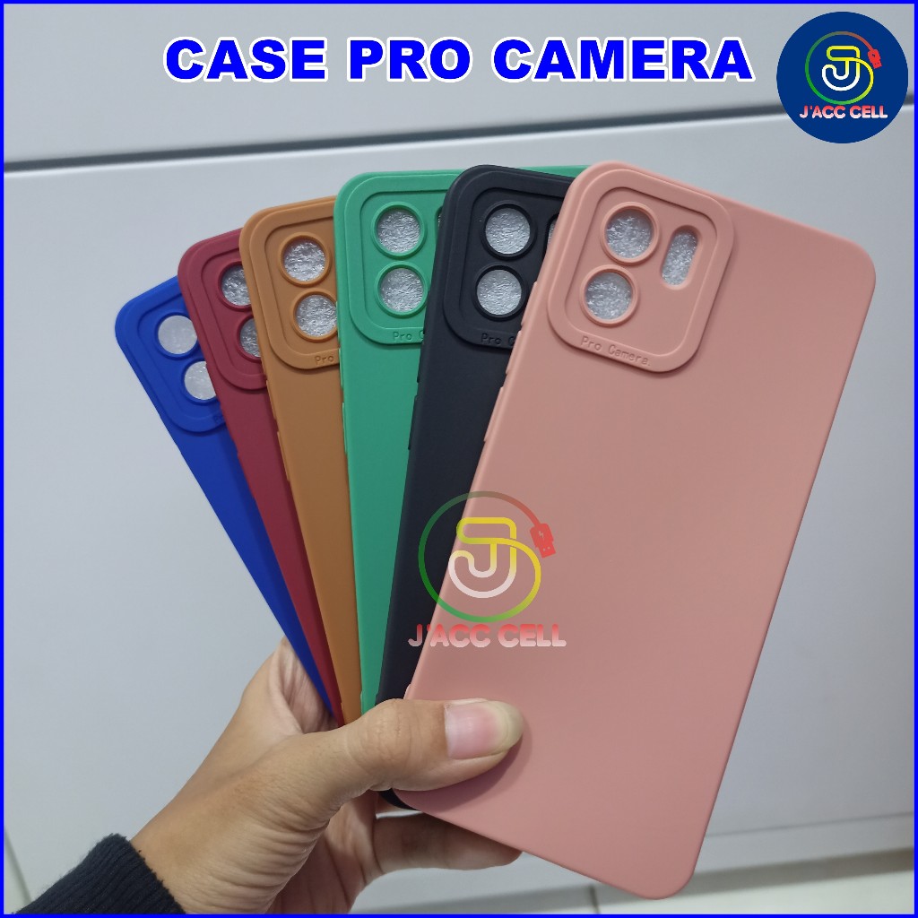 Case Pro Camera Semua Type Hp Softcase Pro Camera Macaron ALL TYPE HP
