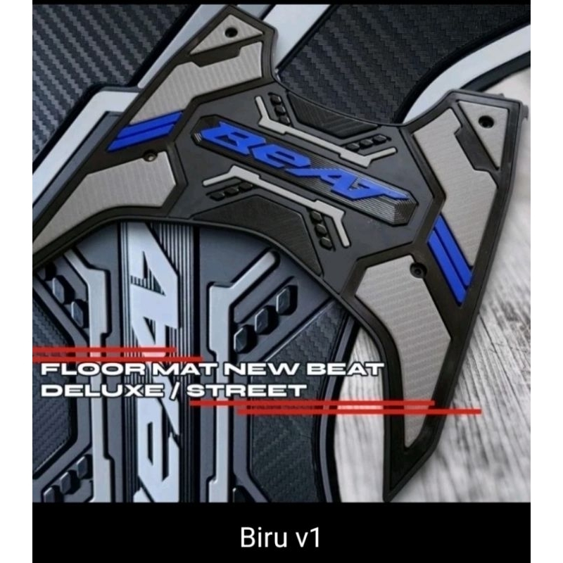 Terbaru Karpet Motor Honda Beat Street Beat Deluxe 2021 2022 2023 2024 Premium