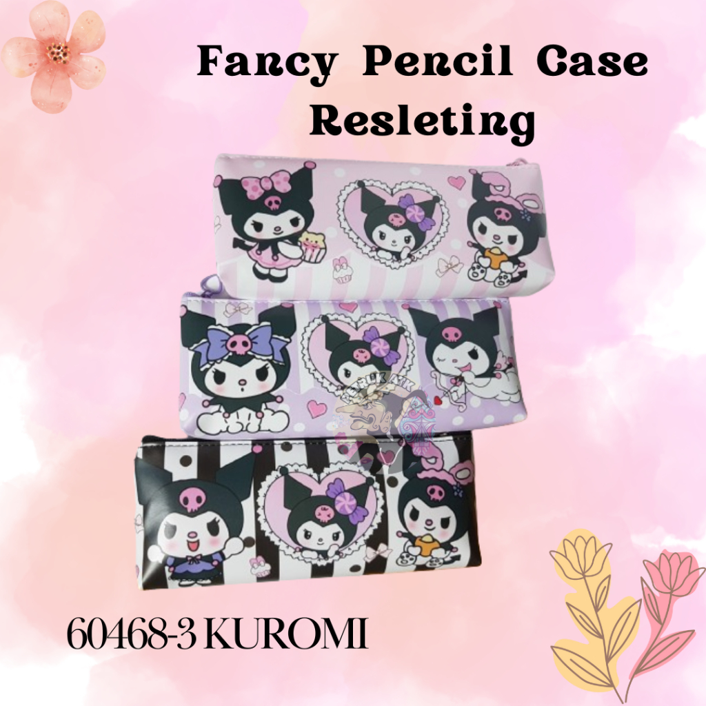 

[PCS] TEPAK PENSIL FANCY 60468-3 KARAKTER SANRIO / TEMPAT PENSIL RESLETING / TEMPAT PENSIL