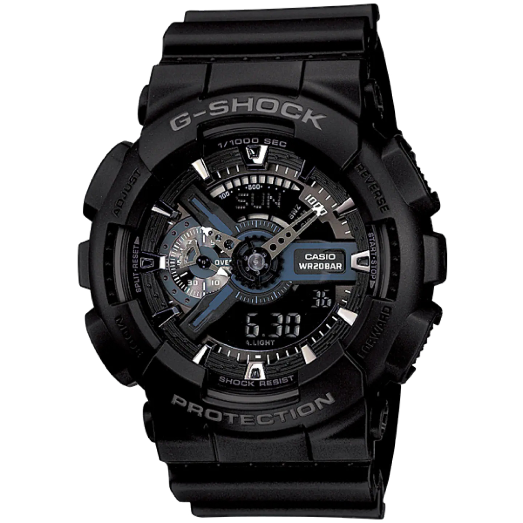 CASIO G-SHOCK GA-110-1B / GSHOCK GA110 ORIGINAL & BERGARANSI