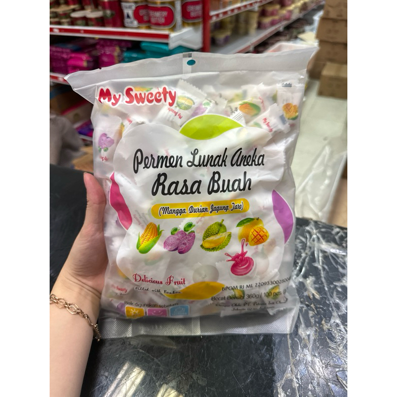 

Permen Lunak Aneka Rasa Buah 360gr