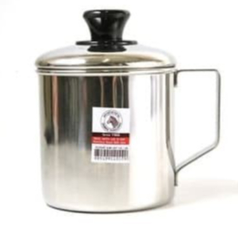 Gelas Minum Stainless / Gelas Air Panas / Cangkir Kopi / Gelas Mug Tutup Stenlis 8cm / Mug with Lid 