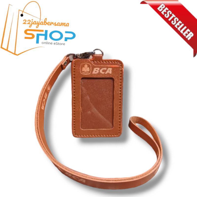 

Tempat ID Card BCA Kulit | Holder ID Card BCA | Kalung ID Card BCA Kulit tebal