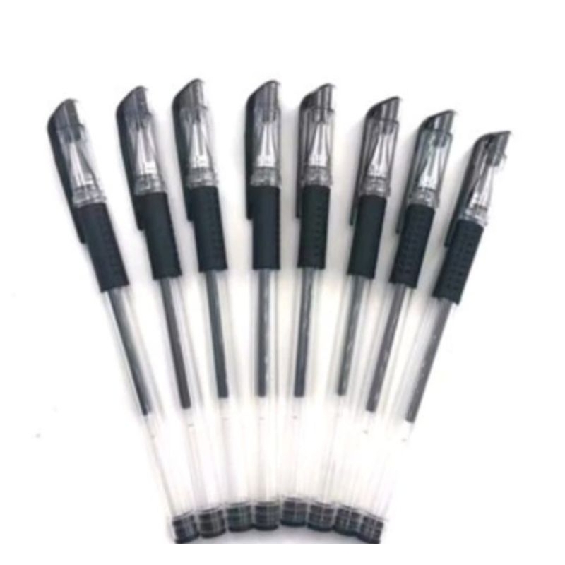 

Pulpen Tinta Hitam Polos