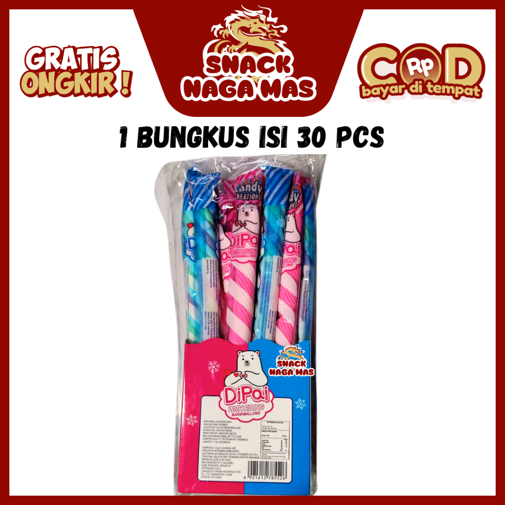 

Ay00! MARSHMALLOW TAMBANG DIPAI [1 BOX ISI 30]