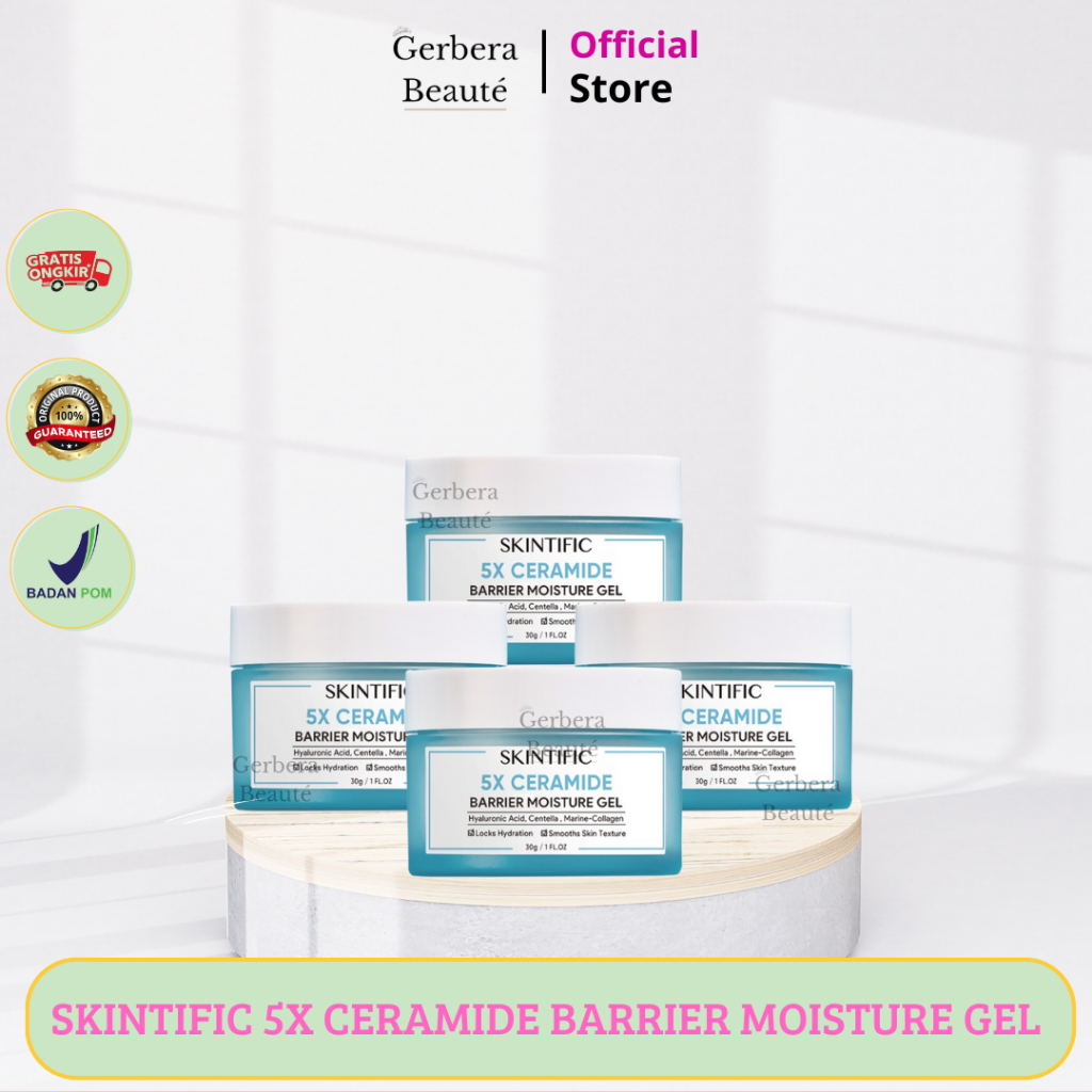 ✨GB✨ [READY STOCK] SKINTIFIC - 5X Ceramide Barrier Moisturizer Gel 30g