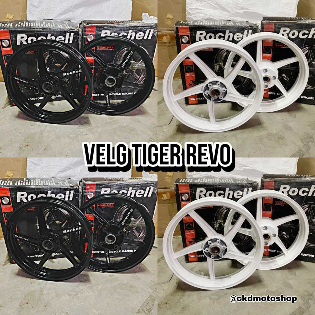 VELG TIGER REVO MODEL VIKING TAPAK LEBAR VELG HONDA TIGER NEW ROCHELL