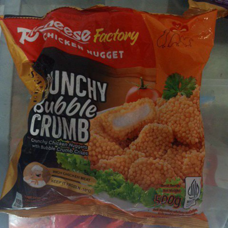 

Richeese Factory Chicken Nugget Crunchy Bubble Crumb