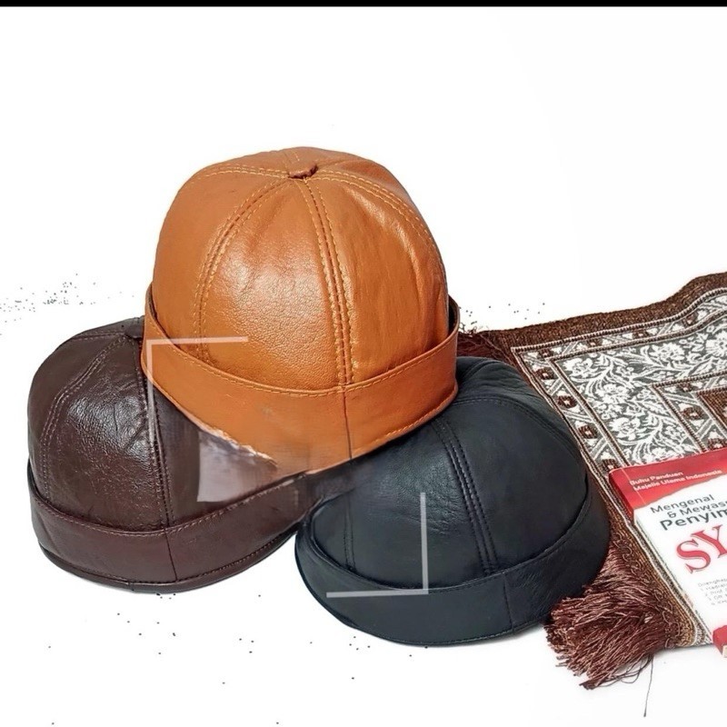 peci miki hat kulit sapi peci songkok untuk dewasa