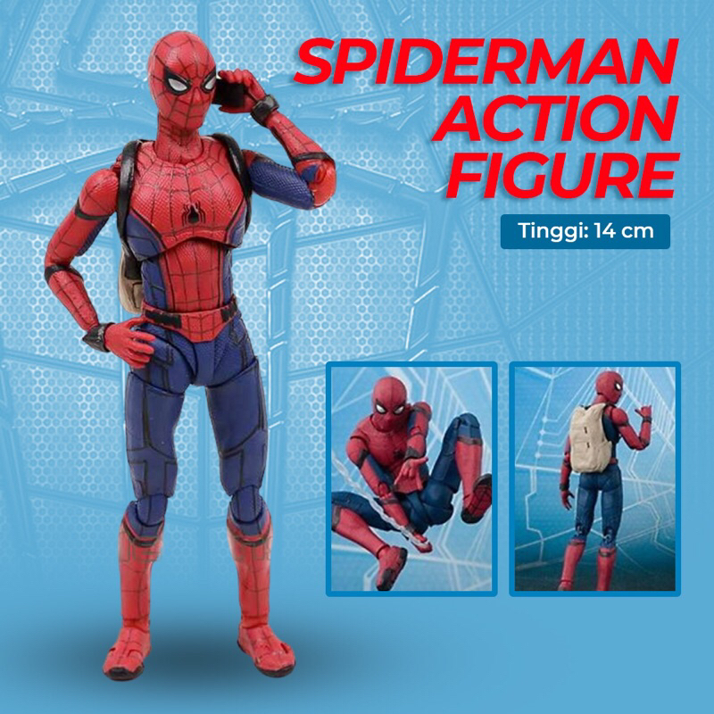 action figure spiderman