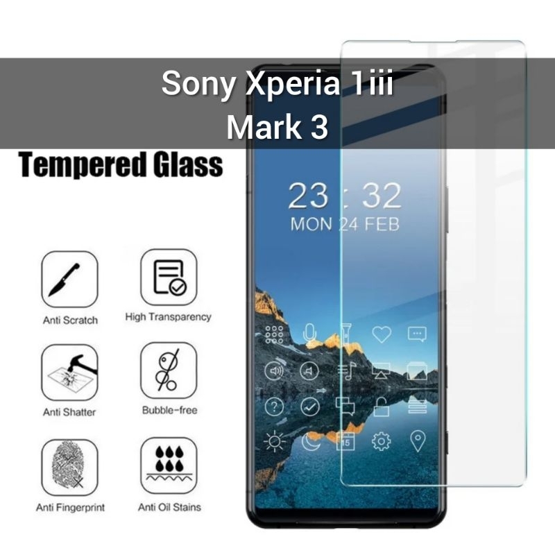 Tempered glass Sony Xperia 1 iii mark 3 III anti gores Sony Xperia 1iii
