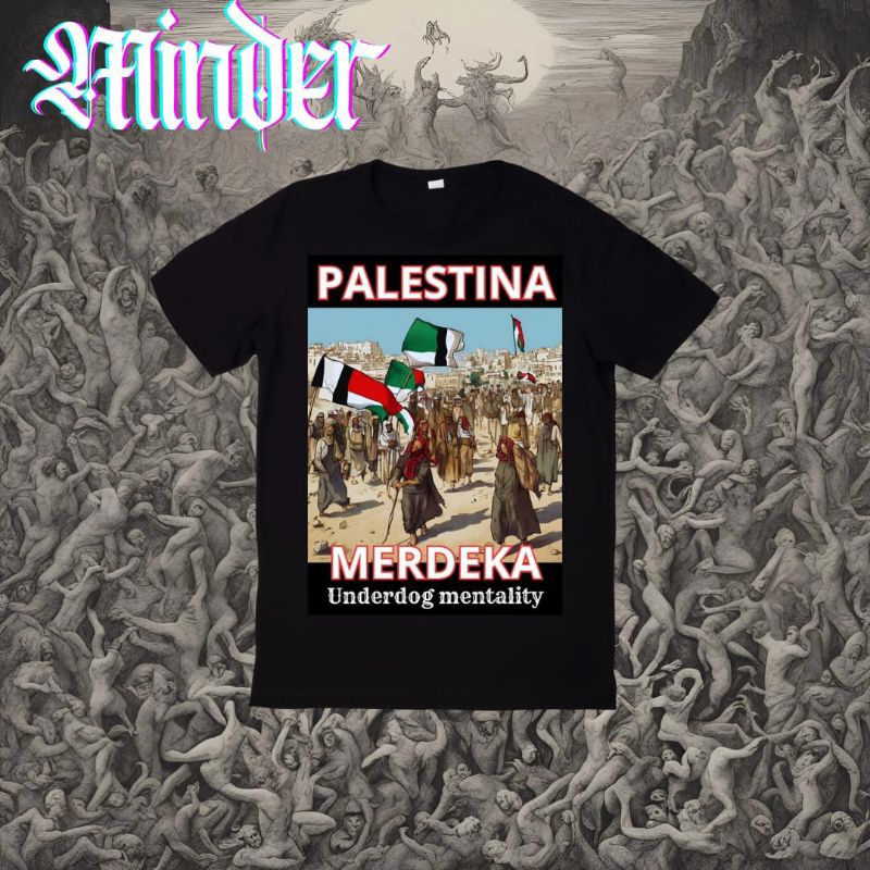 Tshirt Palestina Merdeka