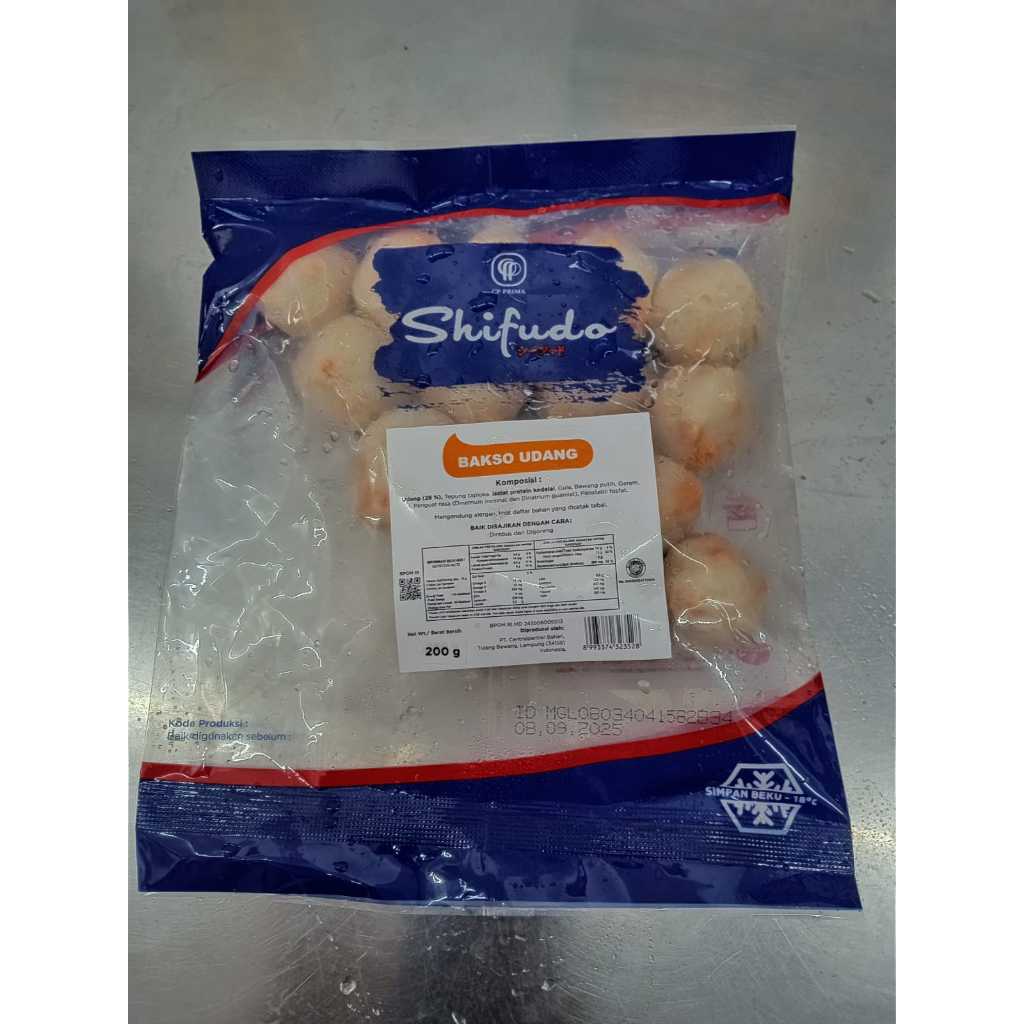 

SHIFUDO BAKSO UDANG SZ.15 200GR