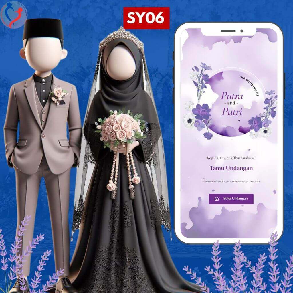 [TANPA FOTO] Undangan Pernikahan Website Tanpa Foto | Undangan Website Syar'i Tanpa Foto Proses Cepa
