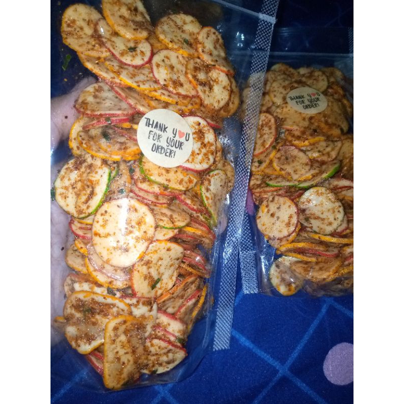 

KERUPUK SEBLAK PEDAS DAUN JERUK 500G / CEMILAN PEDAS
