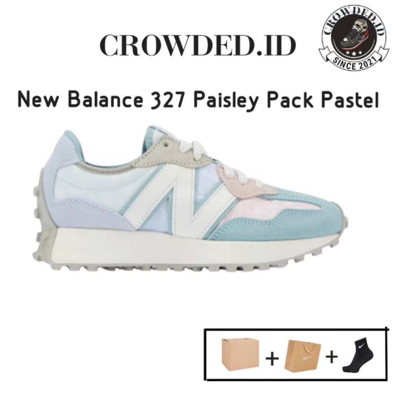 ( CWD ) NB 327 Paisley Pack Pastel Original 100% BNIB