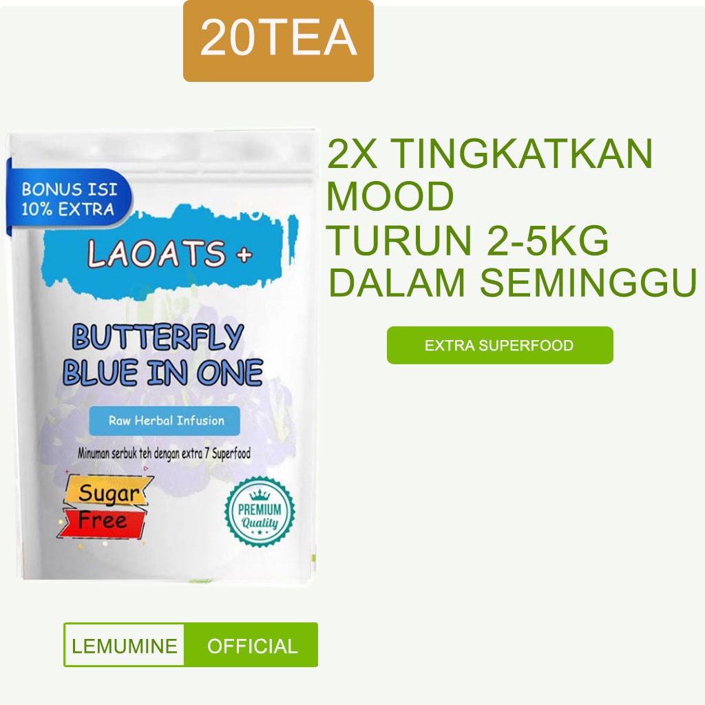 

Bunga Telang Kering Minuman Diet Penurun Berat Badan Teh Telang Pelangsing Badan Laoats