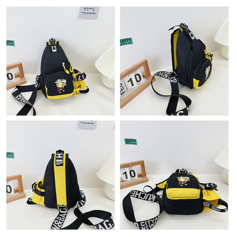 Sling Bag Anak Cowok Uk 23X15X6Cm Tas Selempang Anak Bagus Keren Dan Unik