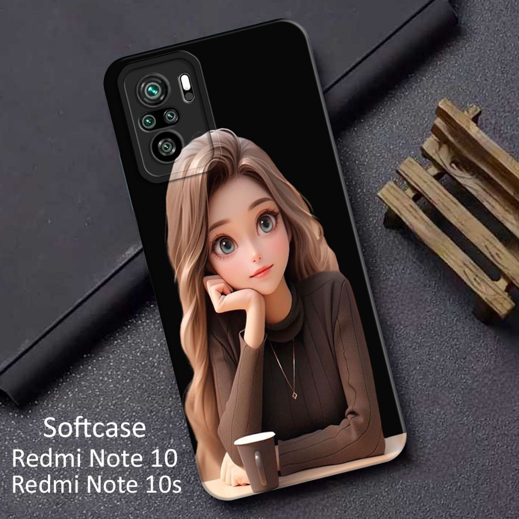 Case Redmi Note 10s Casing Xiaomi Redmi Note 10 Depo Casing [RUPH] Case Glossy Case Aesthetic Custom