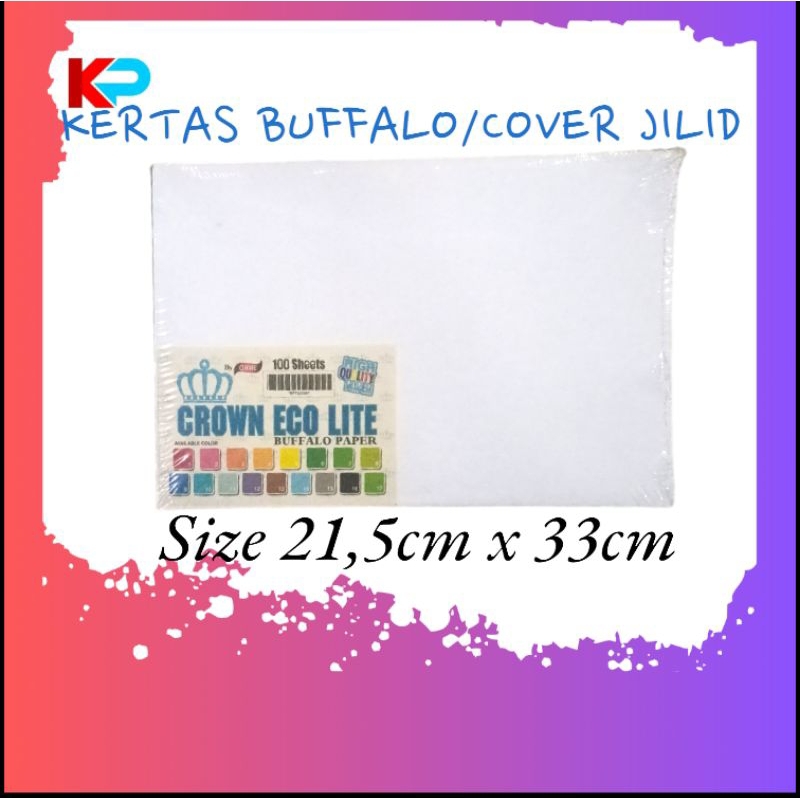 

(10 lembar) KERTAS BUFFALO/ COVER JILID