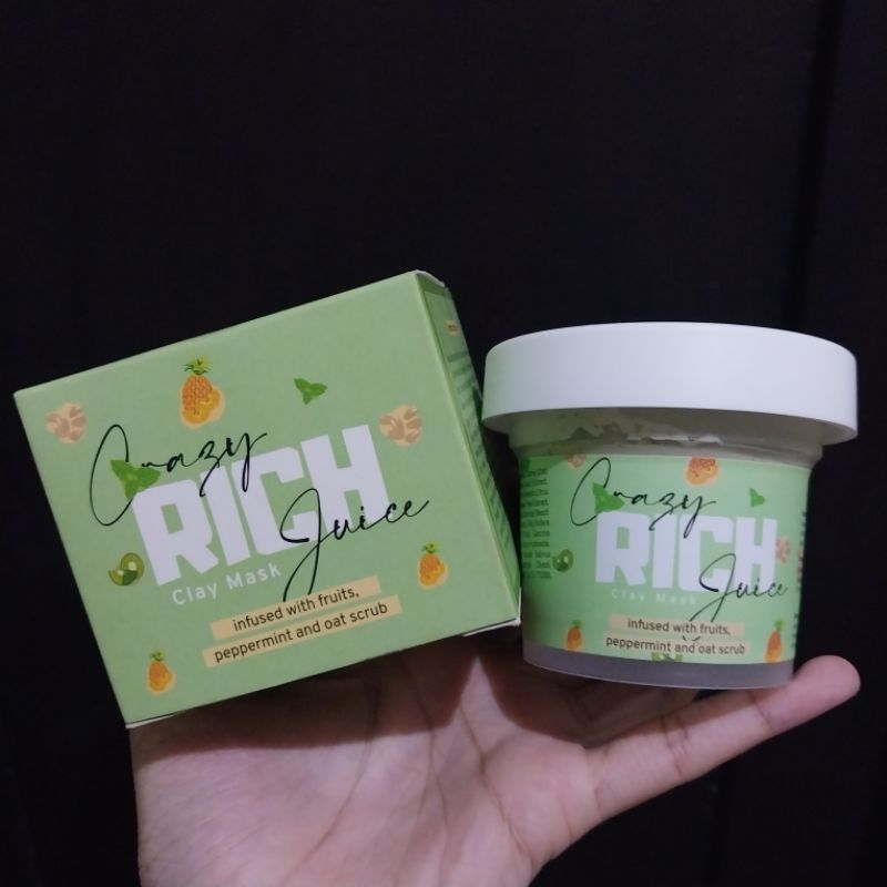 Preloved KOURU Crazy Rich Juice Clay Mask 125gr