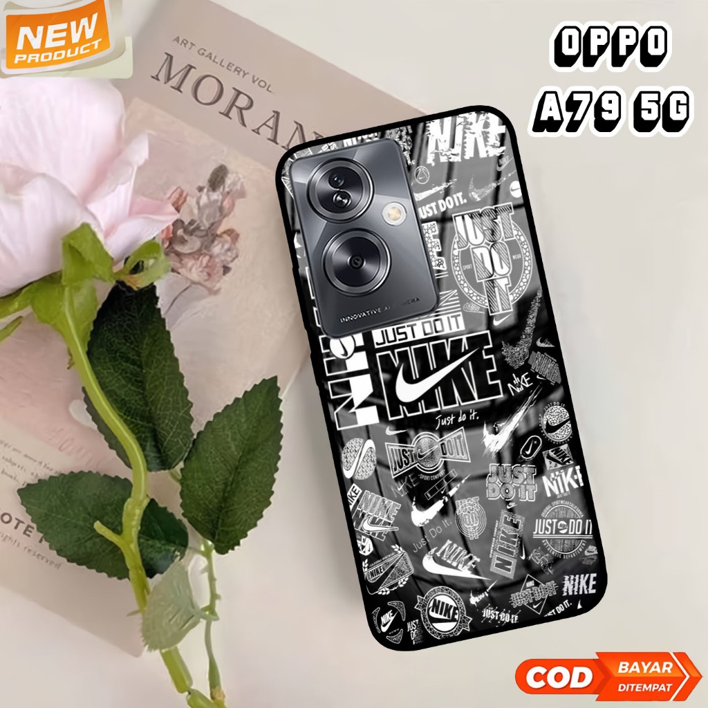 Softcase Glass Kaca OPPO A79 5G [ S69 ].