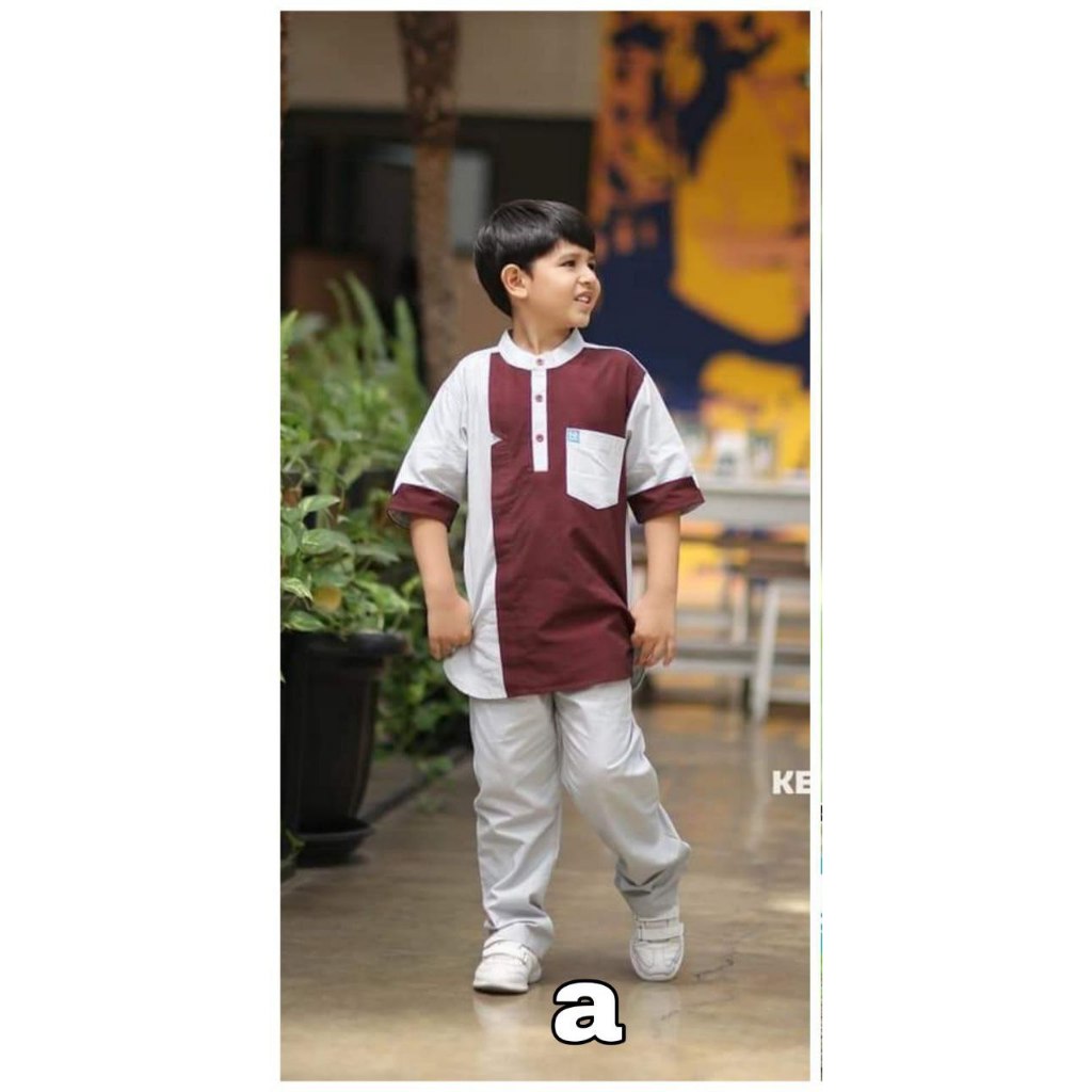 Fashion anak Koko Kurta Nubi