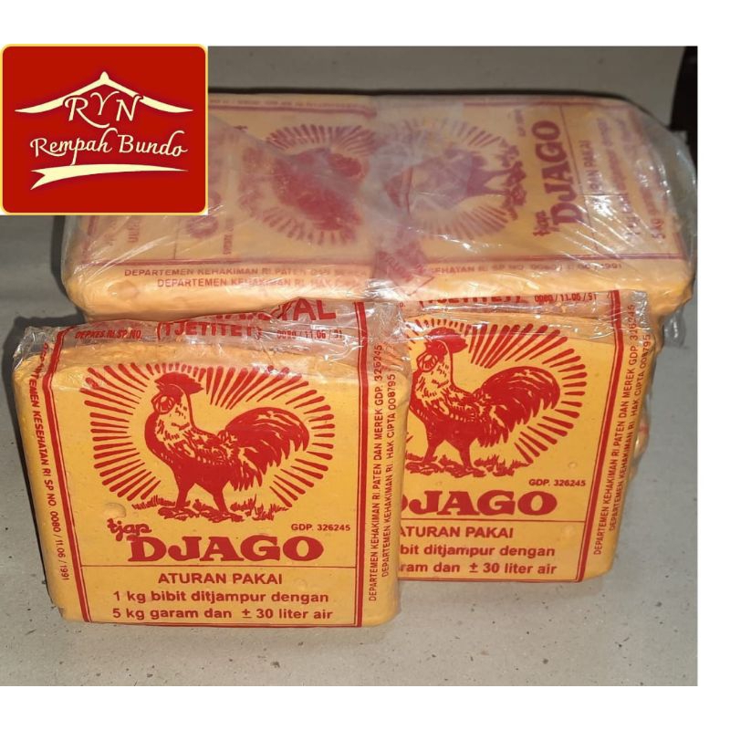 

Garam Kuning Bleng cap Djago 450 gr