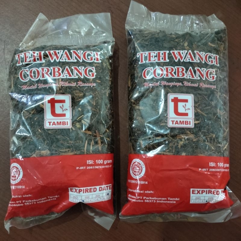 

TEH TAMBI CORBANG 100GR ASLI