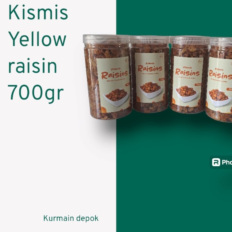 

kismis asam manis kemasan toples 800gr