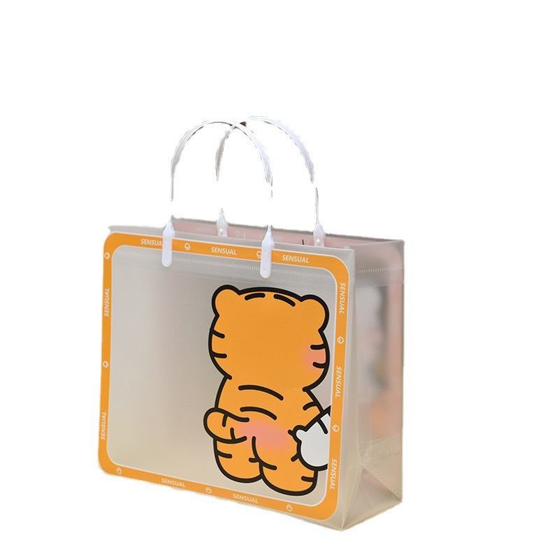 

Paper Bag Premium Tiger Yellow Kantong Mika Elatis Goodie Bag Gift Bag Kotak Hadiah