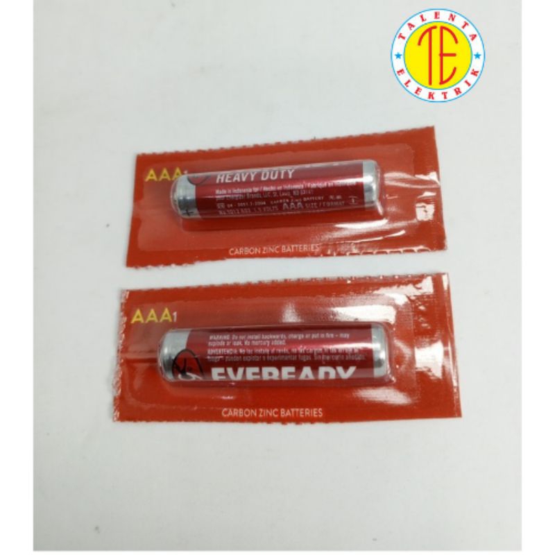 Baterai AAA Baterai A3 Baterai Eveready A3 Merah