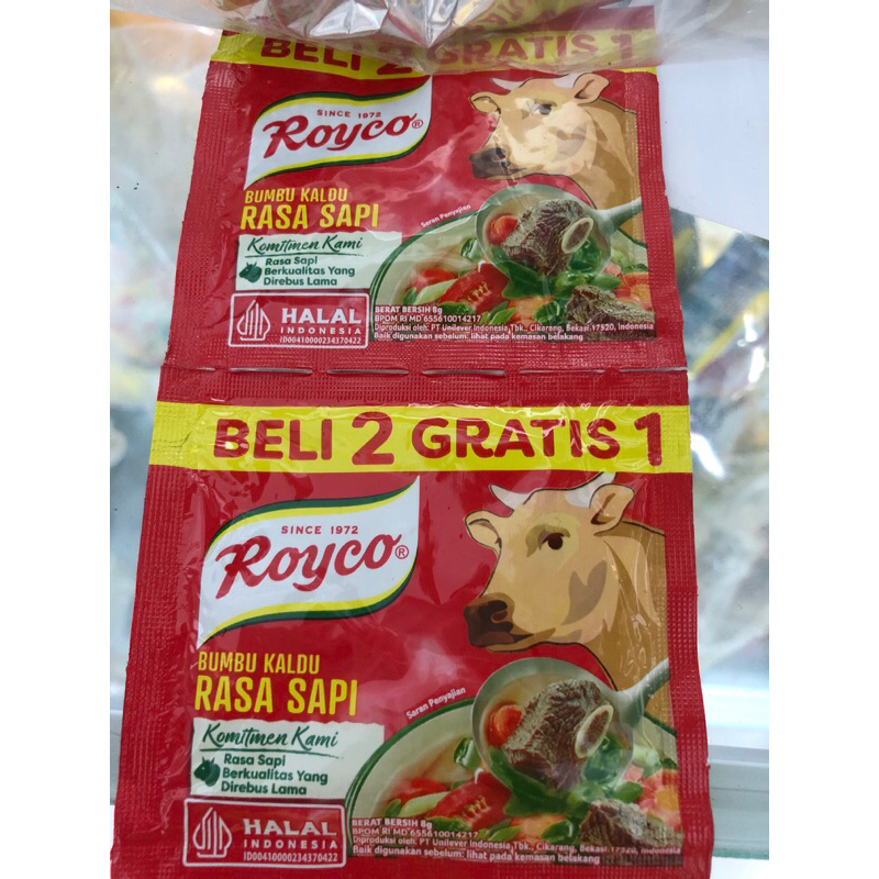 

Royco Ayam atau sapi 2pc