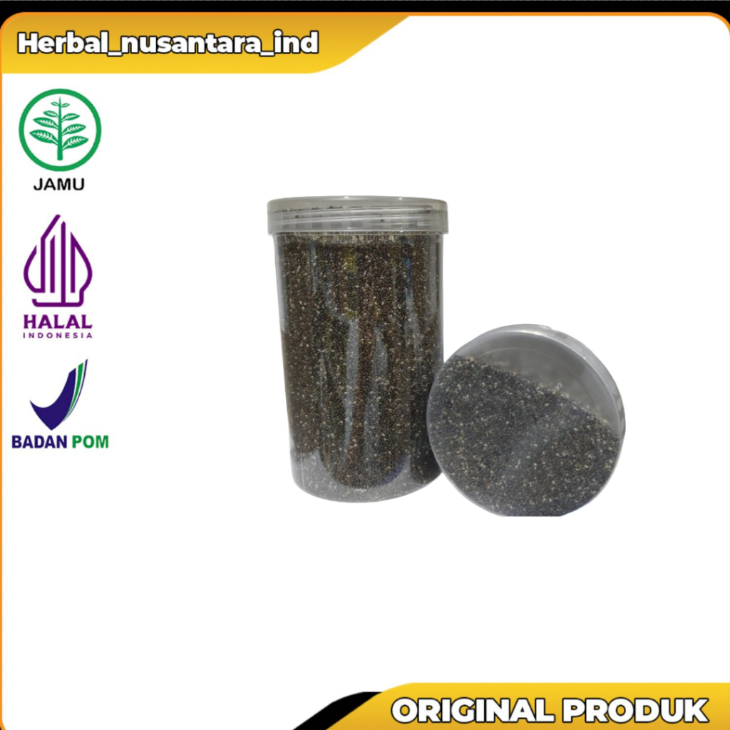 

CHIA SEED TOPLES 750 GRAM UNTUK IBU HAMIL ASLI MEXICO KAYA PROTEIN BUAT TUBUH