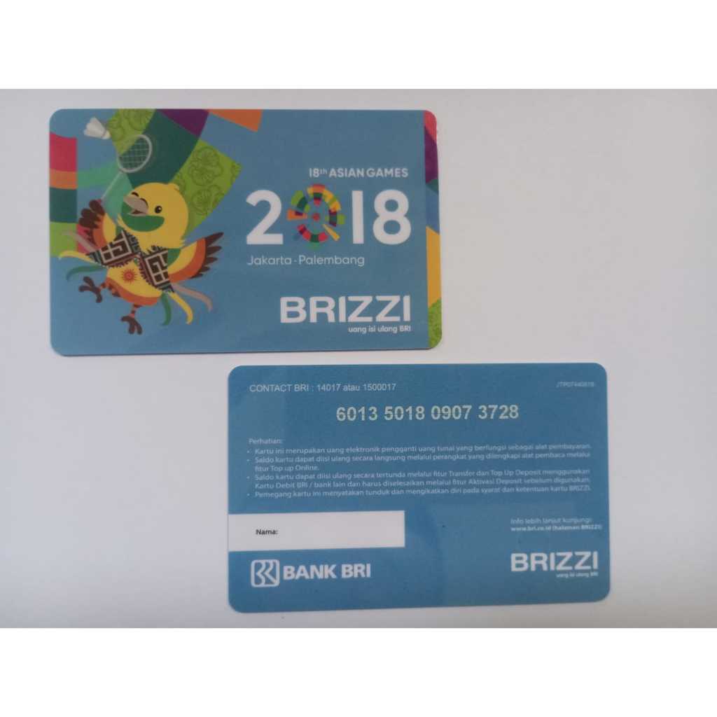 Kartu Elektronik E-toll/BRIZZI/Bri/Polosan, 1 sisi, 2 sisi/Custom BEBAS