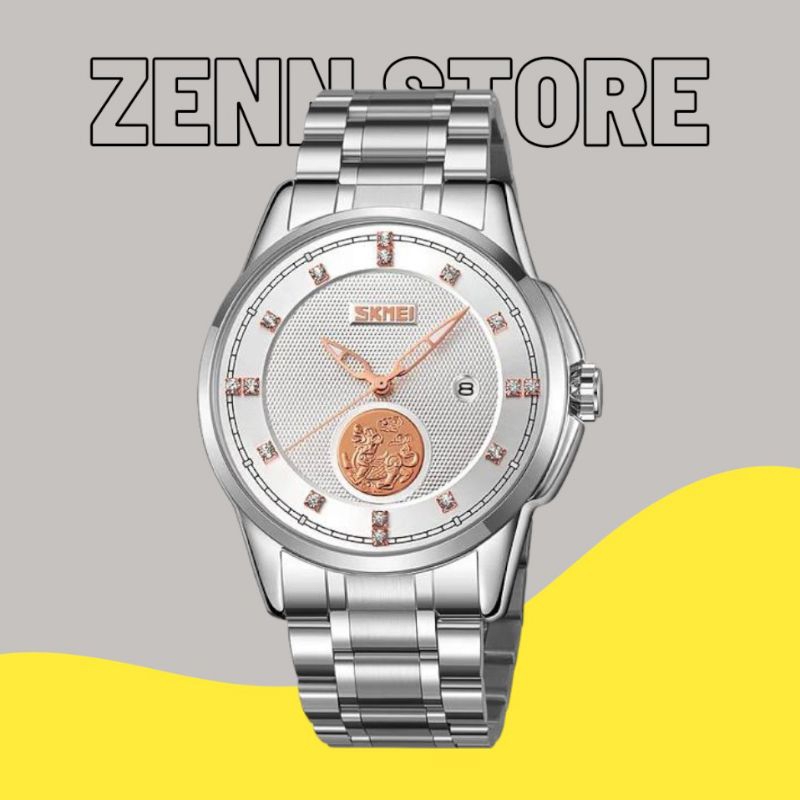 SKMEI WATCH DRAGON 9321 - Jam Tangan Pria Rantai / Jam Tangan Pria Casual / Jam Tangan Pria Original