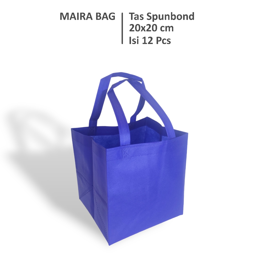 

(12 Pcs) Tas Hajatan 20x20 / Tas Box Nasi 20x20 / Tas Spunbond