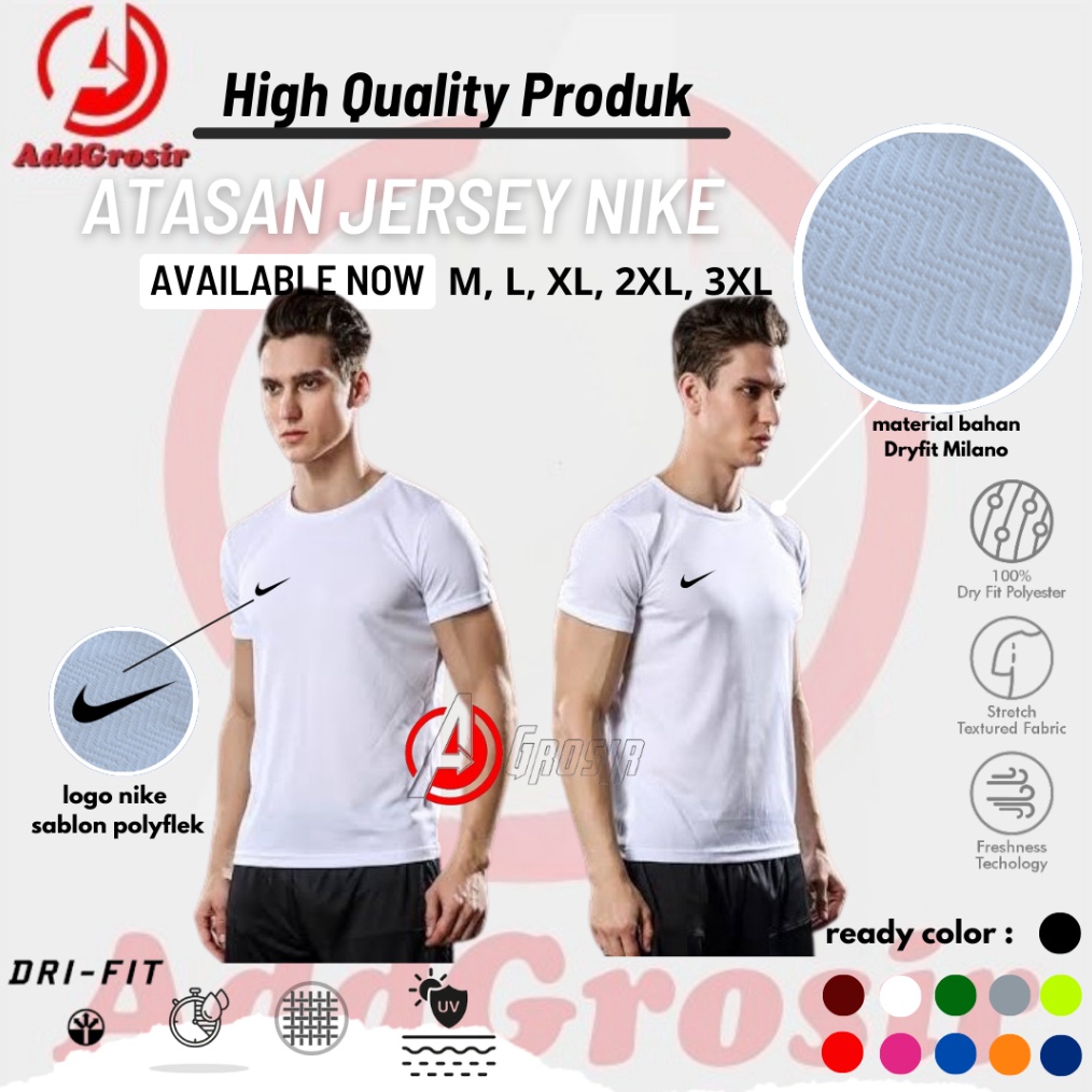 KODE H87X KAOS SPORT Jersey Kaos Futsal Sepak Bola Badminton POLOS DRYFIT Murah Keren Kece