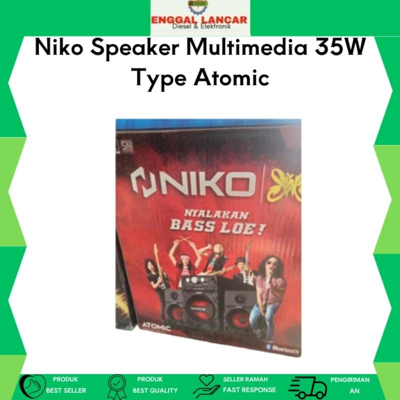 Niko Speaker Multimedia 35W Type Atomic