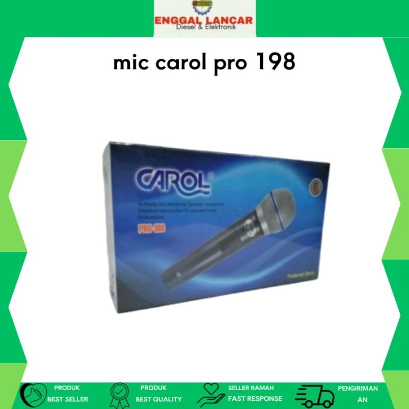 mic carol pro 198