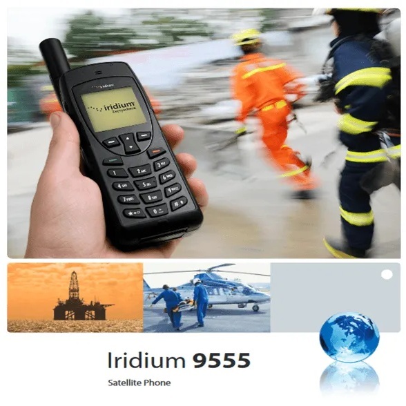 Telepon Hp Satelit Iridium 9555 Phone like New