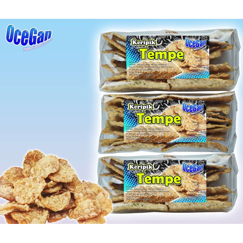 

Keripik Tempe Original Ocegan